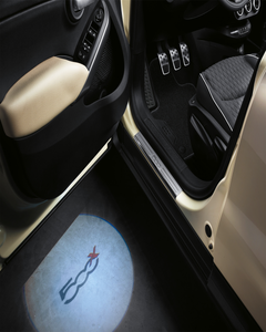 Luci di cortesia per portiera anteriore (luci pozzanghera) per Fiat 500X