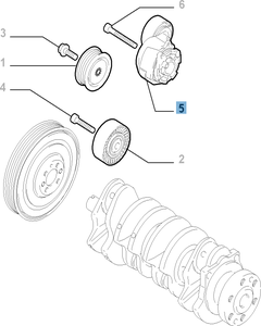 Tendicinghia regolabile per Fiat Sedici