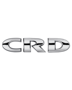 Sigla CRD posteriore per Jeep