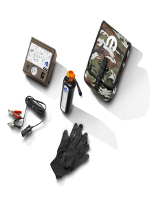 Kit gonfiaggio pneumatici con compressore