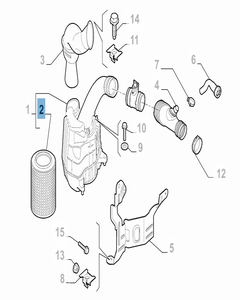 ELEMENTO FILTRANTE (Essential Part)