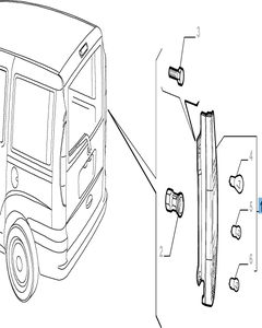 Fanale posteriore sinistro per Fiat e Fiat Professional