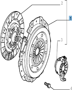 Kit frizione (disco, spingidisco e cuscinetto reggispinta) per Fiat e Fiat Professional