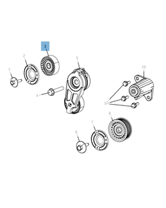 Tendicinghia fisso per Jeep