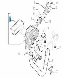 ELEMENTO FILTRANTE (Essential Part)