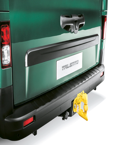 Gancio traino a uncino con sfera 4 fori per Fiat Professional Talento