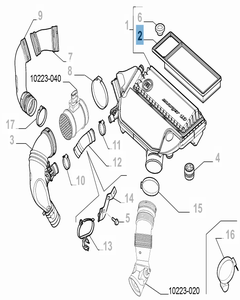 ELEMENTO FILTRANTE (Essential Part)