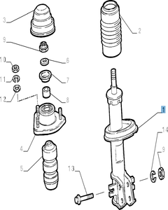 Ammortizzatore per Fiat e Fiat Professional