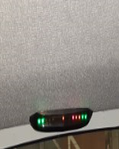 Indicatore LED per assistenza al parcheggio