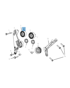 Tendicinghia fisso per Jeep Wrangler