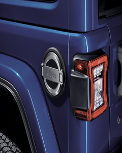 Sportello Carburante Cromato