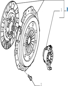 Kit frizione (disco, spingidisco e cuscinetto reggispinta) per Fiat e Fiat Professional