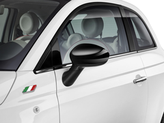 Calotte specchietti nero lucido per Fiat 500