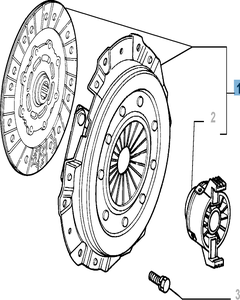 Kit frizione (disco, spingidisco e cuscinetto reggispinta) per Fiat e Fiat Professional