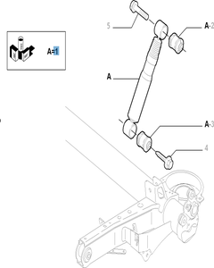 Ammortizzatore posteriore per Fiat Professional Scudo
