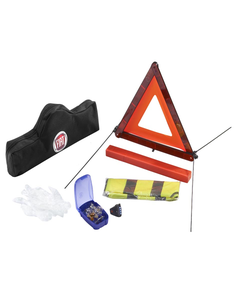 Kit sicurezza con triangolo e gilet catarifrangente per Fiat 500X