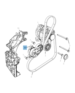 Tendicinghia regolabile per Jeep Compass/Patriot