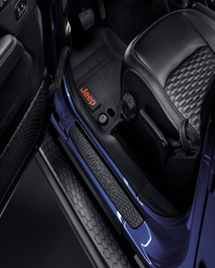 Battitacco nero per JEEP Wrangler 2 Porte