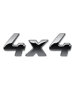 Sigla modello Van 4X4 posteriore per Fiat e Fiat Professional