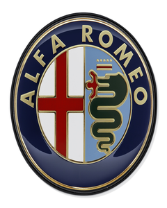 Fregio Alfa Romeo vano bagagli per Alfa Romeo