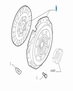 Kit frizione (disco e spingidisco) per Fiat e Fiat Professional