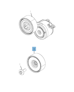 Tendicinghia fisso per Jeep Wrangler